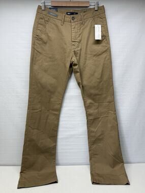BKE Buckle JAKE Bootcut CoolMax Pants Mens 30x34 Khaki Stretch Chinos